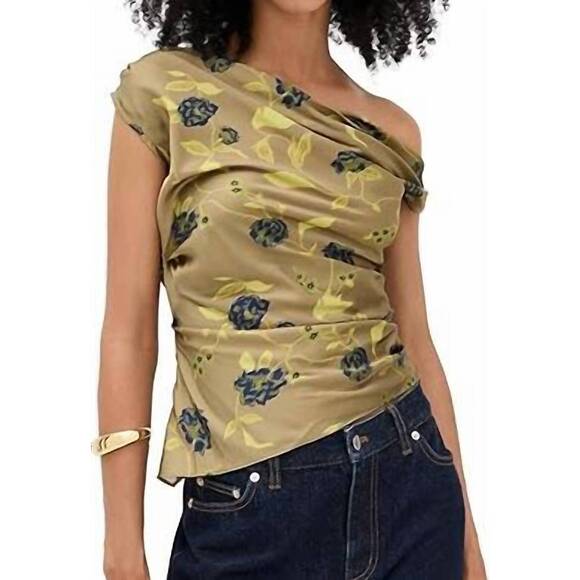 STAUD Tops - NEW STAUD phare silk top in vintage floral